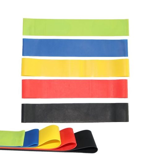 product_image_name-Generic-أشرطة المقاومة للتمارين الرياضية من إكسياوي - مجموعة أشرطة رياضية باللون الأخضر-5