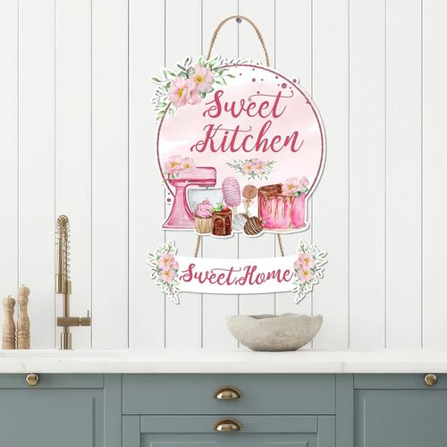 product_image_name-Generic-علاقة ديكور للمطبخ، مجسم مطبوع للحائط, مقاس كبير 32في48, لوحة ديكورية مطبوعة بشكل ادوات الطبخ بينك, ديكورات مطابخ, جداريات للحائط, ديكورات مودرن, ماكيت مجسم, تبلوهات ,لوحات للحائط-2