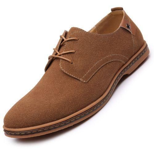Mens casual brown suede shoes new arrivals
