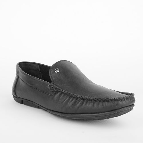 Buy Pierre Cardin Genuine Leather Casual Loafers & Moccasian Shoes For Men - Black in Egypt