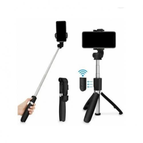 Buy Selfie Stick Bluetooth - Color-black in Egypt