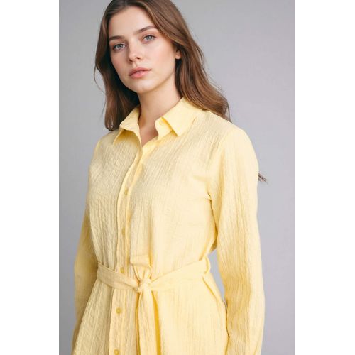 product_image_name-Defacto-تونيك كم طويل منسوج قصة عادية-3