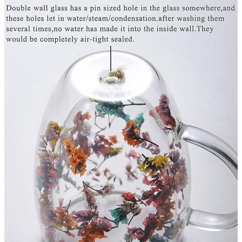 product_image_name-Generic-كوب زجاجي مزدوج الجدار للقهوة والشاي بسعة 300 مل – بتصميم أزهار عشوائي وقاعدة ضيقة-5