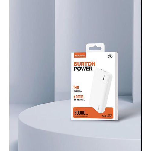 RPB-N17C Burton 4 Ports 20000mAh Powerbank - Recci - Jumia Egypt