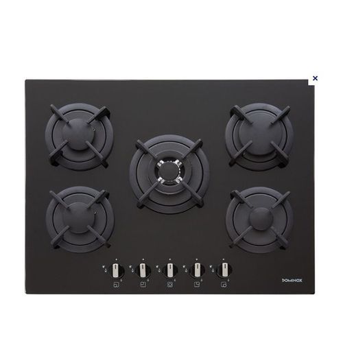 product_image_name-Dominox-DHG 5 4GAV-TC BK FC بوتاجاز غاز - 70 سم - 5 شعلة -1