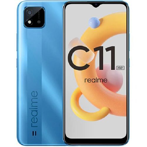 product_image_name-realme-Realme C11 (2021) - 6.5-inch 32GB / 2GB Dual SIM 4G Mobile Phone - Lake Blue-1