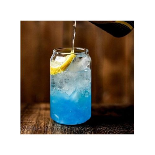 product_image_name-Generic-2 Pcs Glass Iced Coffee Mug with Straw and Bamboo Wood Lid Glass Juice Mug with Straw and Wooden Lid - Drinking Cups with Bamboo Lids and Straws, Glass Cup for Iced Coffee, Milk, Yogurt, Cocktails, Smoothies Clear Drinking Cup for Juice, Milk - Glass-5