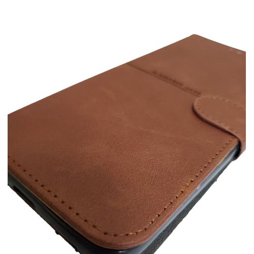 product_image_name-Generic-غطاء جلدي كامل بفتحات للبطاقات لهاتف Xiaomi Redmi Note 8 Pro - بني-3