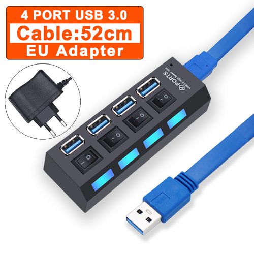 Generic USB Hub 3.0 Hub USB 3 USB 2.0 Multi USB Splitter Power