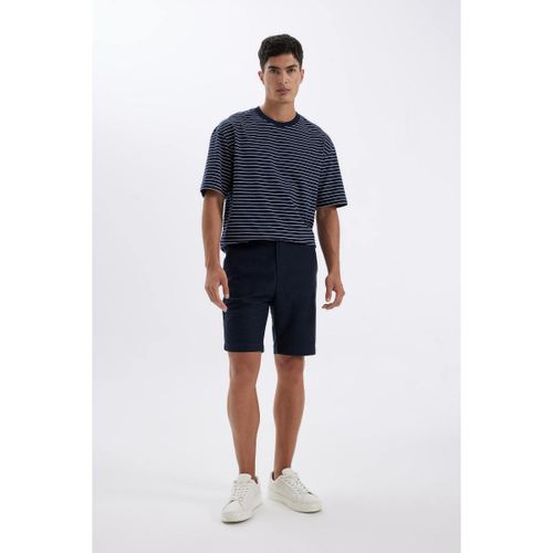 product_image_name-Defacto-Man Crew Neck Relax Fit Short Sleeve T-Shirt - Navy-3