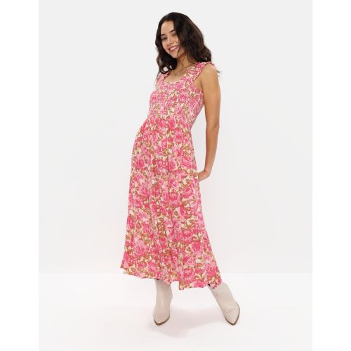 Aerie Smocked Midi Dress @ Best Price Online