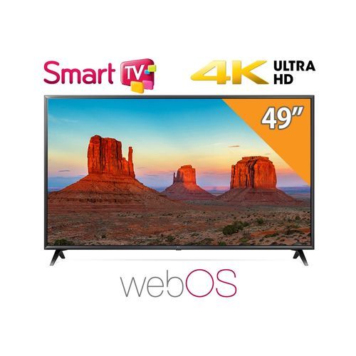 product_image_name-LG-49UK6300PVBتلفزيون سمارت - 49 بوصةUHD 4K مزود ThinQ AI-1