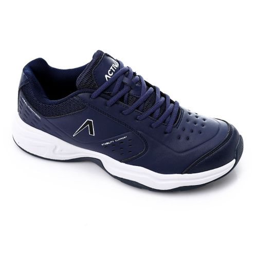 Buy Activ Hard Rubber Sole Lace Closure Men Sneakers - Navy Blue in Egypt