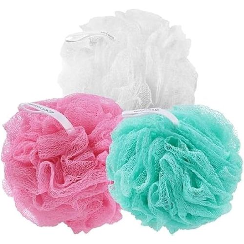 product_image_name-Generic-3 Piece Bath Loofah Set (Multicolored)-1
