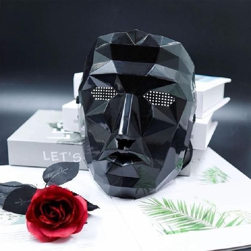 product_image_name-Generic-قناع بوس 2 قطعة، قناع قائد، مناسب لألعاب الحفلات، التنكر وأزياء هالوين-6