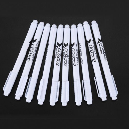 Generic 10PC Liquid Chalk Pen Marker For Glass Windows Chalkboard  Blackboard white @ Best Price Online