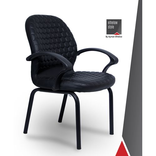 product_image_name-El Helow Style- كرسي مكتب اسود -1