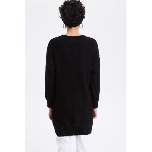 Defacto Woman Tricot Tunic - Black