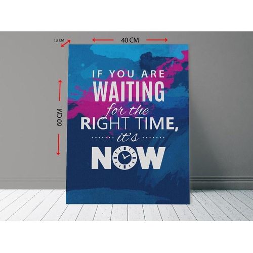 product_image_name-Home Gallery-لوحة فنية جدارية من القماش، صورة تجريدية مؤطرة لملصق تحفيزي 90*60 سم-2