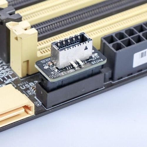 تسوق Usb 3.0 3.1 Gen 2 19 Pin Header To Usb 3.1 Type-E Type-C 20 Pin A ...