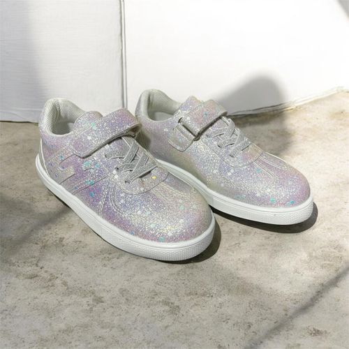 product_image_name-Generic-أحذية رياضية مسطحة كاجوال للأطفال -أبيض-2