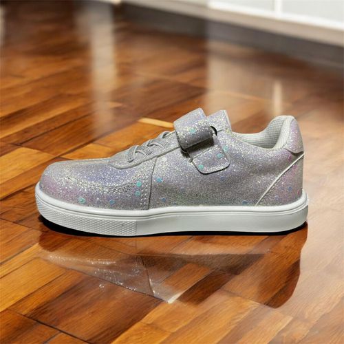 product_image_name-Generic-أحذية رياضية مسطحة كاجوال للأطفال -أبيض-5