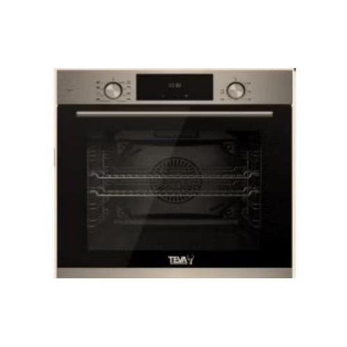product_image_name-Teva-QGSTL75T2 CPR ،تيفا فرن غاز ديجيتال بلت إن، 60 سم، 82 لتر، ستانلس ستيل-1