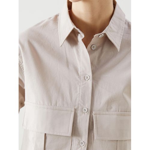 product_image_name-LC Waikiki-قميص نسائي بوبلين قصير-2