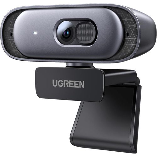 product_image_name-Ugreen-Webcam 2K 30FPS Full HD, Webcam with Dual Microphone, 91° Field of View, Privacy Protection, Auto Focus, Automatic Light Correction, Stereo Sound, Plug & Play, PC Camera for Windows MacOS 35626-1