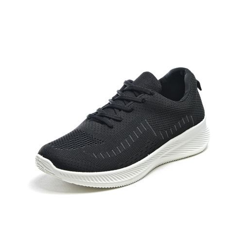 Desert Sportive Lace-Up Sneakers For Men - BLACK @ Best Price Online ...