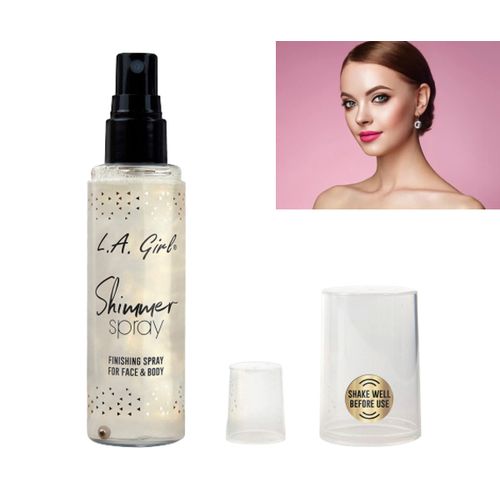 Buy L.A. Girl Shimmer Spray To Keep Makeup - Gold in Egypt