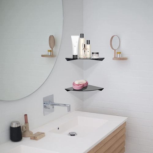 Floating Corner Shower Shelf 