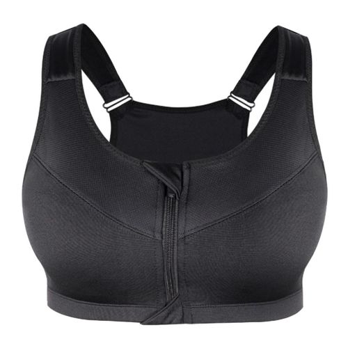 Generic Ladies Padded Sports Bra Push Up Shapewear Leisure Yoga Gray XL @  Best Price Online