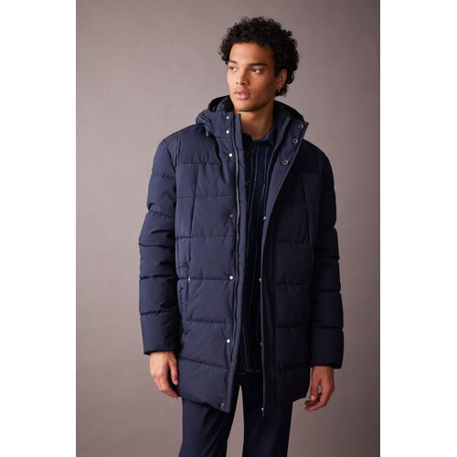 Fur lined puffer coat hot sale