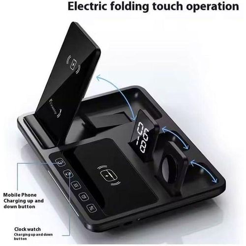 product_image_name-Generic-E-acam R11S شاحن لاسلكي 4 في 1 قاعدة شحن Qi سريع بديل لـ iWatch Airpods Pro iPhone 12/13/Pro/Samsung قاعدة شحن لاسلكية-5