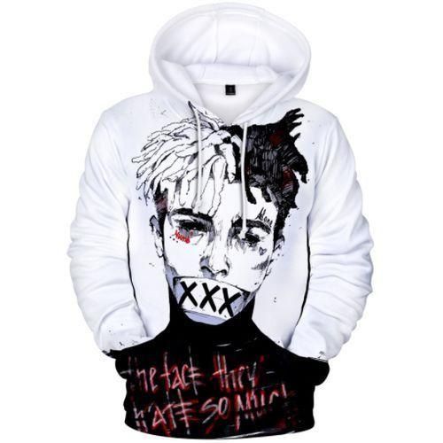 Generic Xxxtentacion Hoodie Men s Rapper Lil Peep 3d Print Sweatshirt Long Sleeve Best Price Online Jumia Egypt