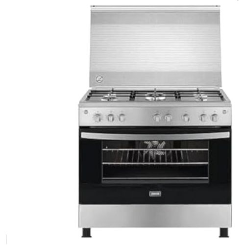 Freestanding Cooker - 5 Gas Burners - Stainless-Steel - COOLCAST - ZCG91236XA