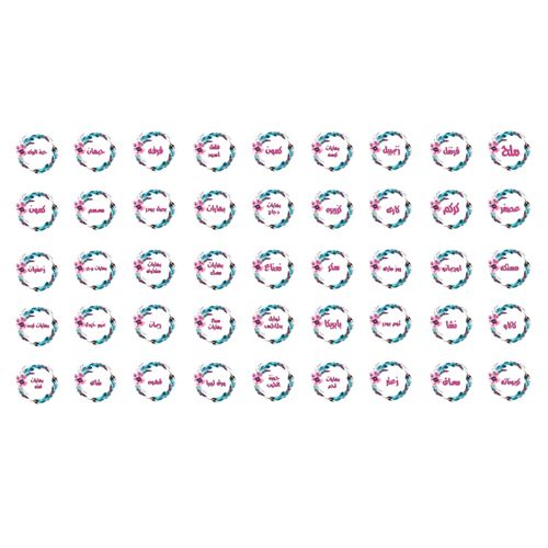 product_image_name-Generic-45 ستيكر توابل شكل زوج ورده  برتقالى  للصق والازاله مقاوم للماء والخدوش-1