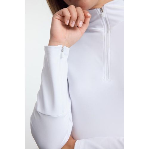 product_image_name-Trendyol-سويت شيرت رياضي شتوي مزود بسحاب من بولار فليس أبيض من ترينديول-4