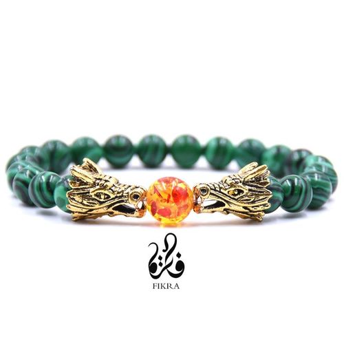 Buy Two Golden Dragons Bracelet in Egypt