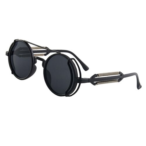 Buy Retro Round Sunglasses Outdoor Cosplay Vintage Glasses Shades Gray in Egypt