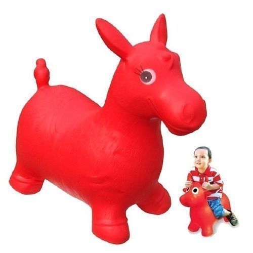 Buy Rubber Hopper Horse - Red in Egypt