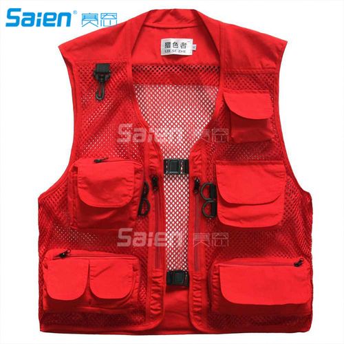 Fly Fishing Vest Summer Breathable Multi Pockets Outdoor Hunting