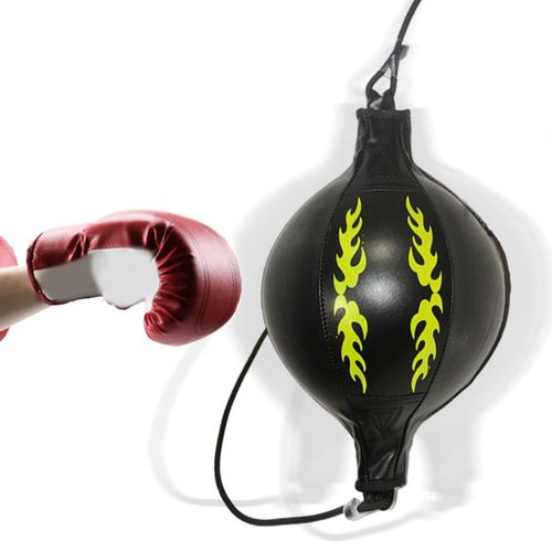 PU Boxing Ball Double End Punching Bag Elastic Rope Speed Ball - AliExpress