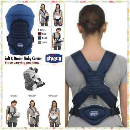 Buy Chicco 3 Position Soft And Dream Baby Carrier - Blue in Egypt