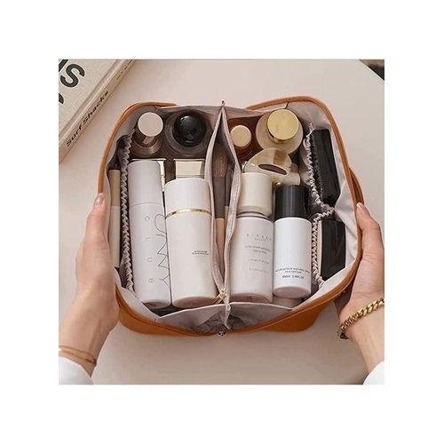 product_image_name-Generic-1pc PU Leather Multifunctional Storage Makeup Bag (Black)-3