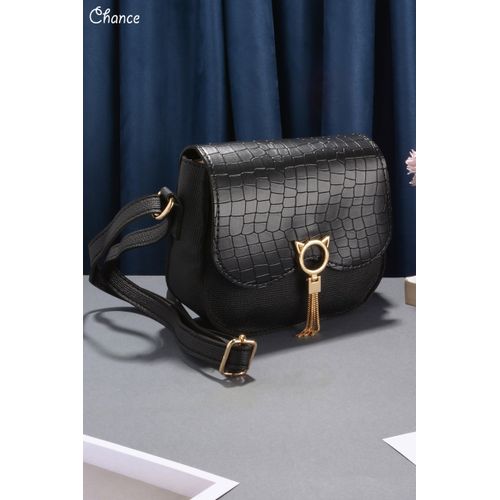 Buy Chance Casual Crossbody Bag - Black in Egypt