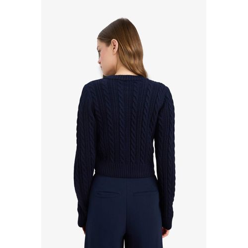 product_image_name-Defacto-كارديجان برقبة دائرية وقصة عادية-3