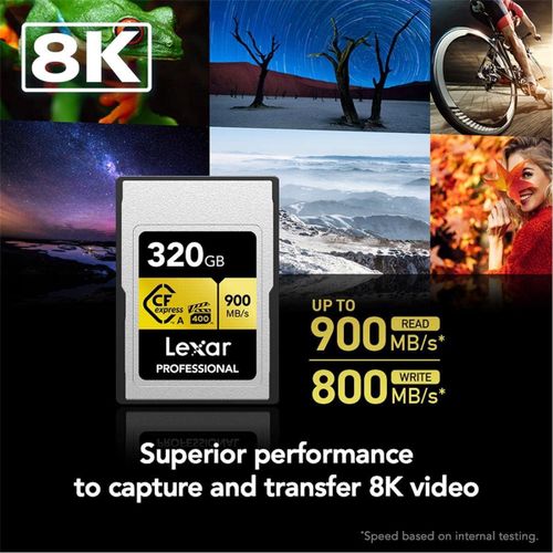Lexar  CFexpress Type A 320G 900MB + Redar - image 2