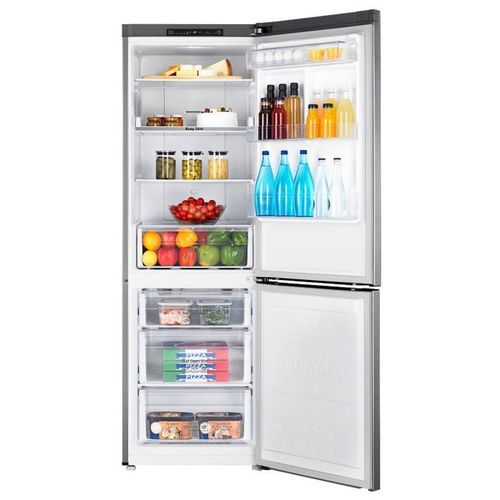 Samsung RB30J3000SA/MR Freestanding Digital Refrigerator - No Frost - 2 Doors - 321 Liters - Silver